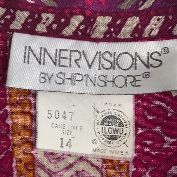 INNERVISIONS BY SHIP N SHORE. WOMENS SIZE 14 - Picture 4 of 6